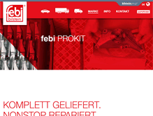Tablet Screenshot of febiprokit.com